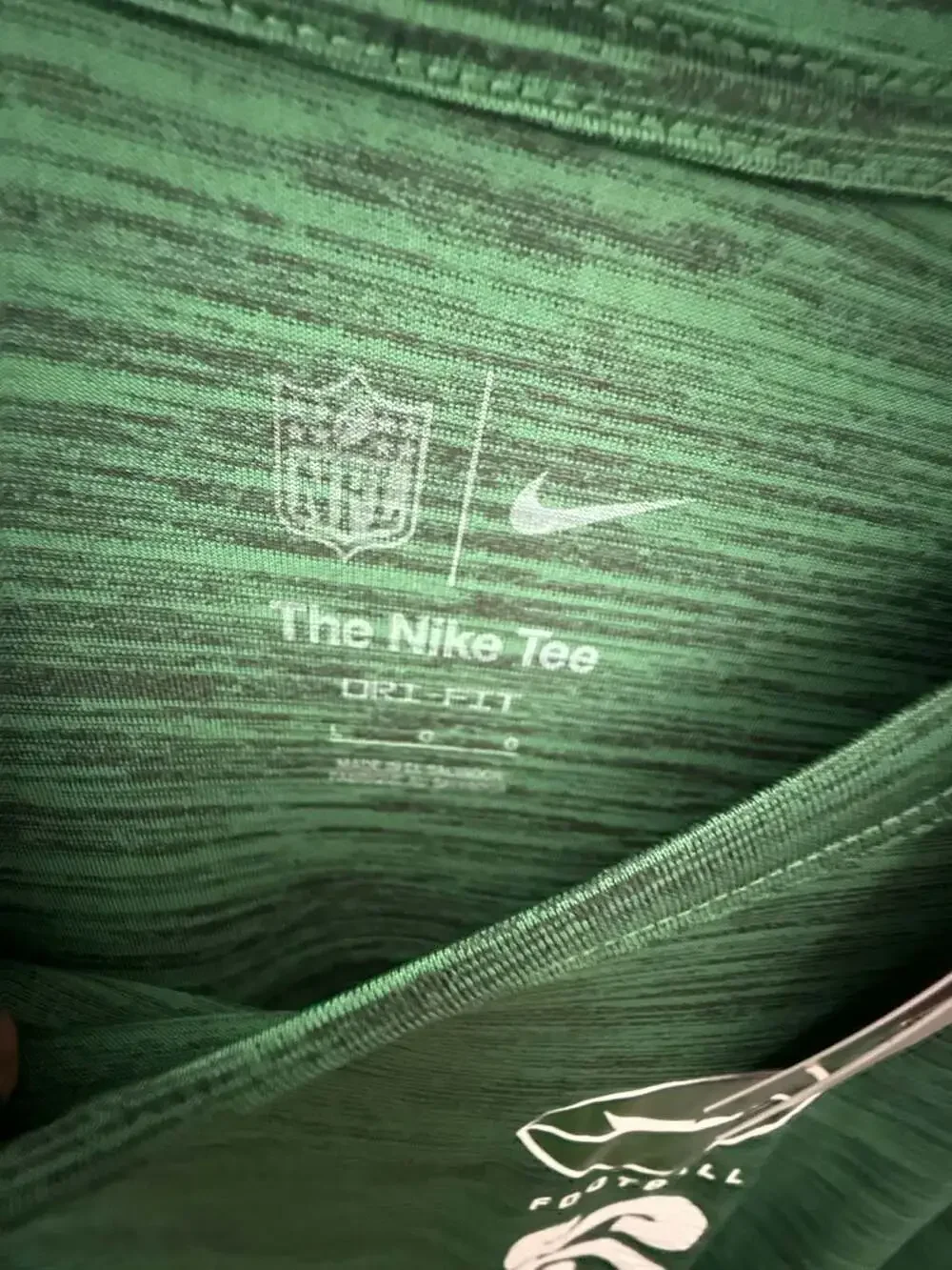 Nike New York Jets Green Sideline Velocity Dri-FIT Long Sleeve